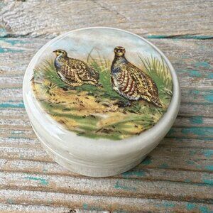 The Gentleman‎ Relish Ceramic Container Patum Peperium Ceramic Trinket Box 2"